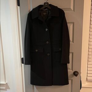 Talbots Women's Black Pea Coat